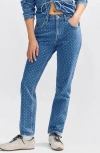 Next Polka Dot Straight Leg Jeans