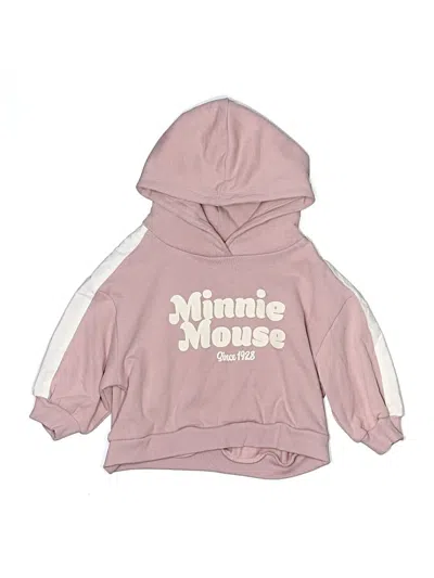 Pre-owned Next Kids' Pullover Hoodie In Pink