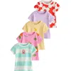 Next Rib Assorted 5-pack Cotton T-shirts In Multi