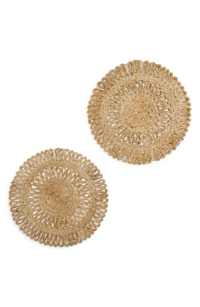 Next Set Of 2 Jute Placemats In Natural