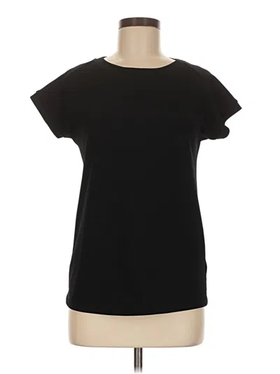 Pre-owned Next Short Sleeve Top Black Boatneck Tops