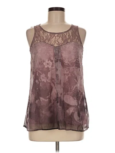 Pre-owned Next Sleeveless Blouse In Burgundy