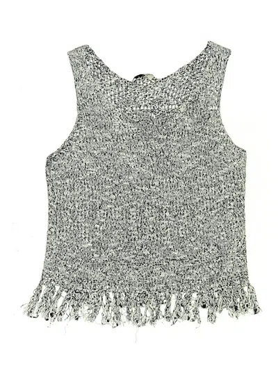 Pre-owned Next Kids' Sleeveless Blouse In Gray