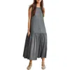 Next Sleeveless Drop Waist Dress In Blue