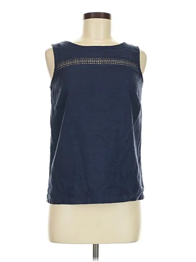 Pre-owned Next Sleeveless Top Blue Boatneck Tops