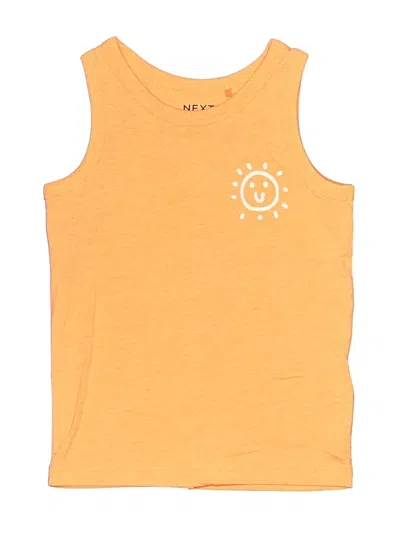 Pre-owned Next Kids' Sleeveless T-shirt In Orange