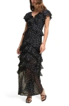 Next Spot Ruffle Maxi Dress