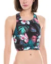 Next Static High-neck Bikini Top