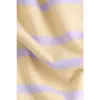 Next Stripe Boxy Cotton T-shirt In Purple