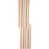 Next Stripe Cotton Blend Table Runner In Orange