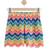 Next Stripe Crochet Cotton Shorts