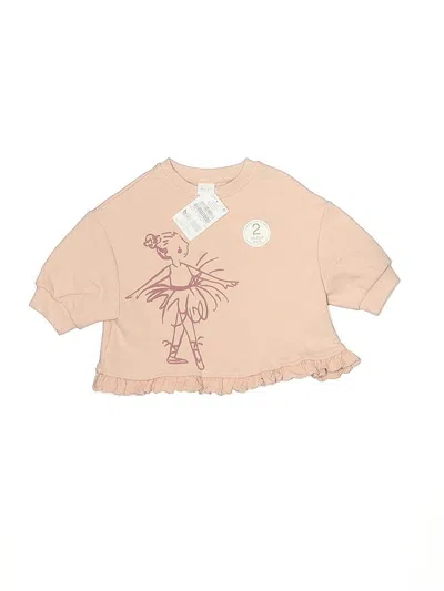 Next Babies' Sweatshirt In Pink