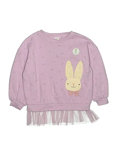Pre-owned Next Kids' Sweatshirt In Purple