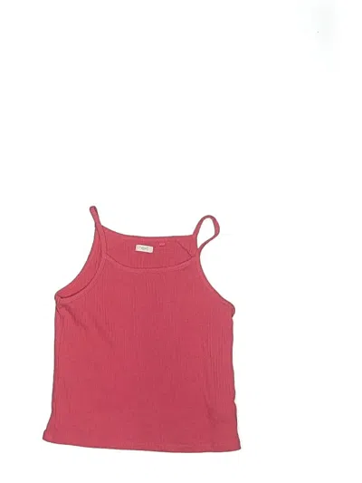 Pre-owned Next Kids' Tank Top Burgundy Halter Neckline Tops