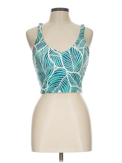 Pre-owned Next Tank Top Teal Halter Neckline Tops