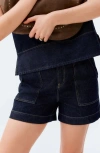 Next Utility Denim Shorts