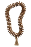 Next Wood Beads In Brown