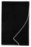 Next Wool & Cashmere Blend Throw Blanket In Black