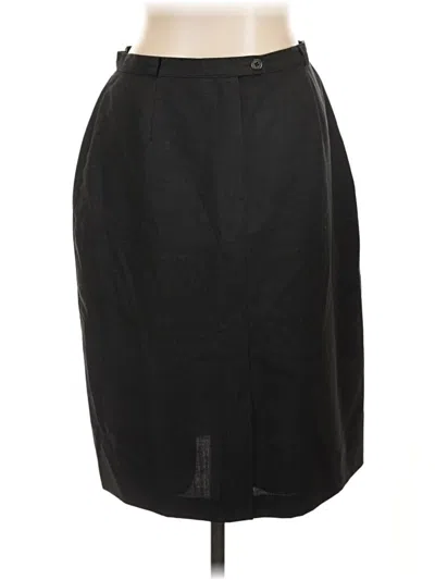 Pre-owned Next Wool Skirt In Black