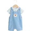 Next Woven Bear Overalls In Blue