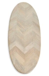 Next Xxl Chevron Wooden Serving Board In Wood