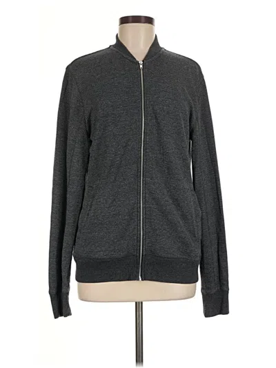 Pre-owned Next Zip Up Hoodie In Gray