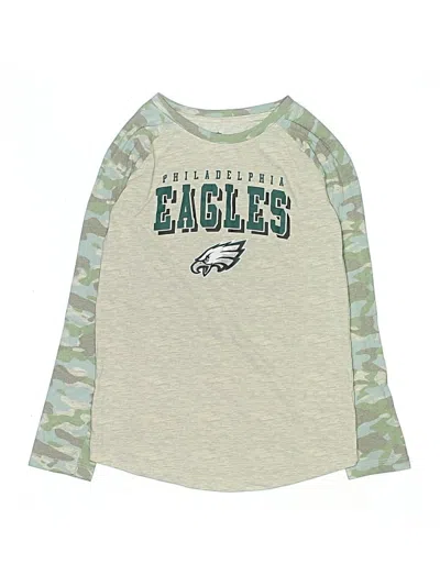 Pre-owned Nfl Kids' 3/4 Sleeve T-shirt In Green