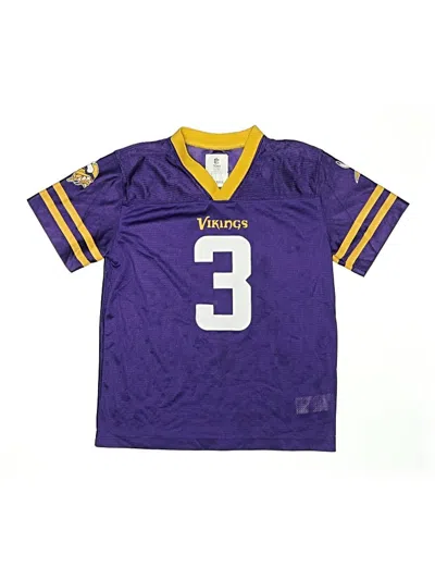 Pre-owned Nfl Kids' 3/4 Sleeve T-shirt In Purple