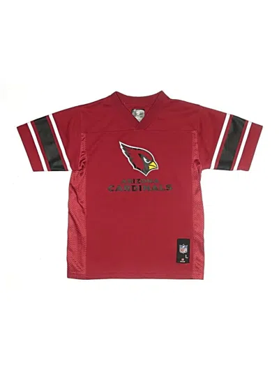 Pre-owned Nfl Kids' 3/4 Sleeve Top Burgundy Tops