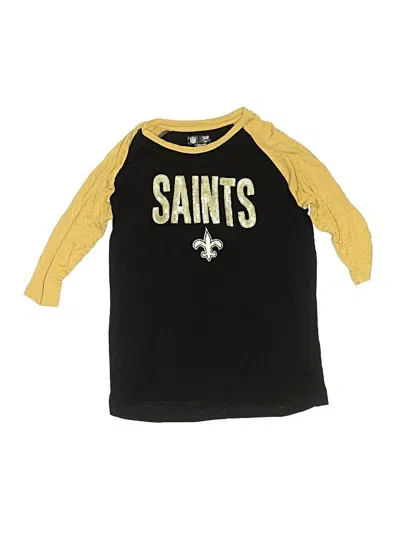 Pre-owned Nfl Kids' 3/4 Sleeve T-shirt In Gold