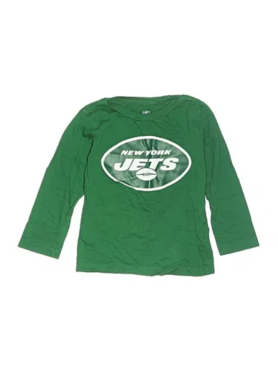 Pre-owned Nfl Kids' 3/4 Sleeve T-shirt In Green
