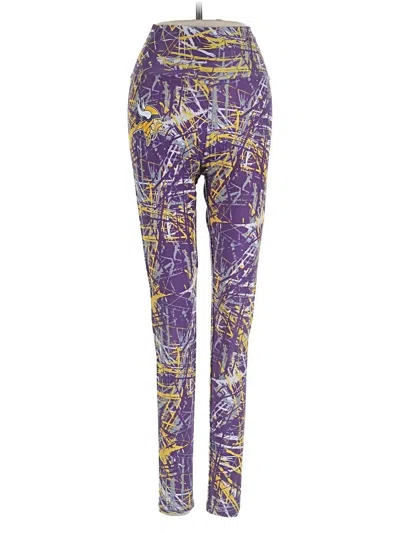 Pre-owned Nfl Active Pants In Purple