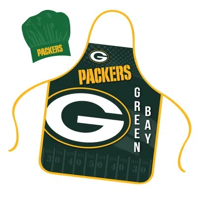 Nfl Apron & Chef Hat Set - Green Bay Packers