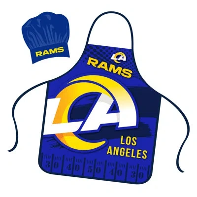 Nfl Apron & Chef Hat Set - Los Angeles Rams