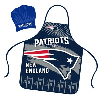 Nfl Apron & Chef Hat Set - New England Patriots