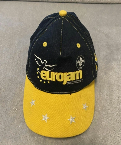Pre-owned Nfl Euro Jam 2007 New Orleans Saints Vintage Cap In Black Yellow