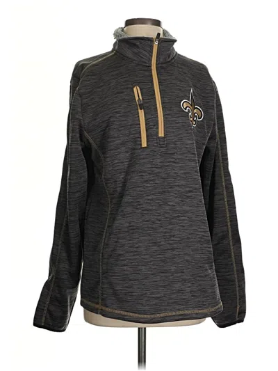 Pre-owned Nfl Fleece Jacket In Gray