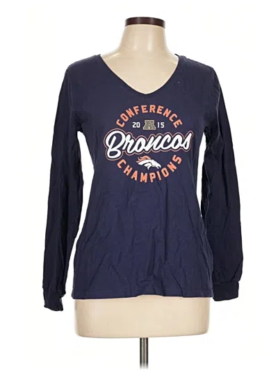 Pre-owned Nfl Long Sleeve T-shirt In Blue