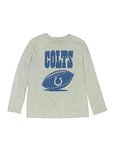 Pre-owned Nfl Kids' Long Sleeve T-shirt In Gray