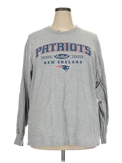 Pre-owned Nfl Long Sleeve T-shirt In Gray