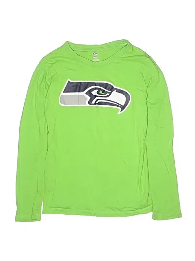 Pre-owned Nfl Kids' Long Sleeve T-shirt In Green