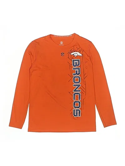 Pre-owned Nfl Kids' Long Sleeve T-shirt In Orange