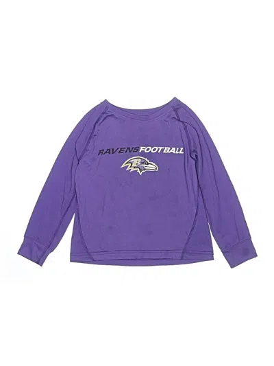 Pre-owned Nfl Kids' Long Sleeve T-shirt In Purple