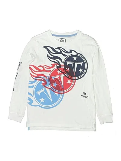 Pre-owned Nfl Kids' Long Sleeve T-shirt In White