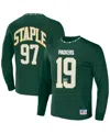 Nfl Properties Men's Nfl X Staple Hunter Green Green Bay Packers Core Long Sleeve Jersey Style T-shirt In Hunter Green