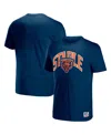 Nfl Properties Men's Nfl X Staple Navy Chicago Bears Lockup Logo Short Sleeve T-shirt In Navy