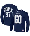 Nfl Properties Men's Nfl X Staple Navy Dallas Cowboys Core Long Sleeve Jersey Style T-shirt In Navy