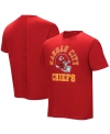 NFL PROPERTIES MEN'S RED KANSAS CITY CHIEFS FIELD GOAL ASSISTED T-SHIRT