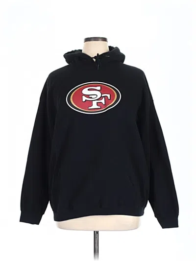Pre-owned Nfl Pullover Hoodie In Black