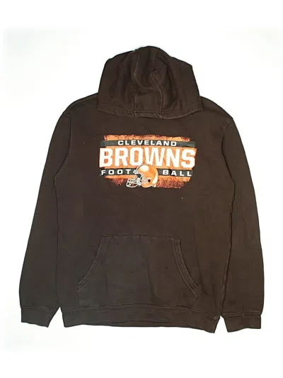 Pre-owned Nfl Kids' Pullover Hoodie In Brown